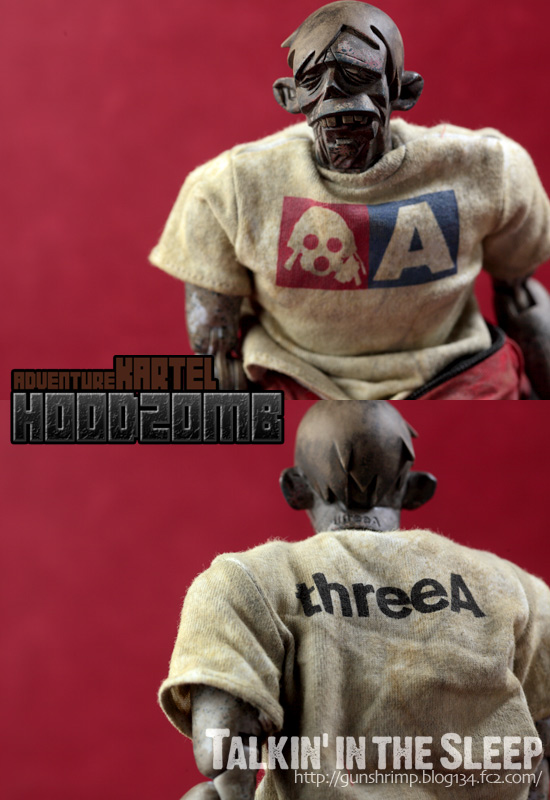 THREE A】ADVENTURE KARTEL / HOODZOMB(RED) | talkin' in the sleep