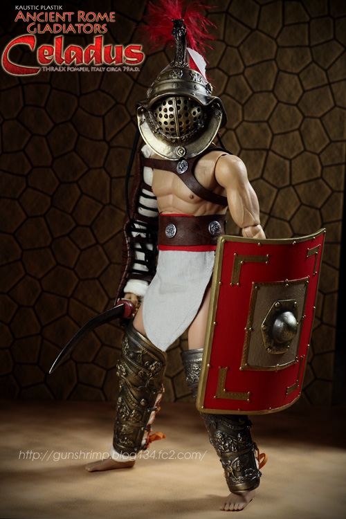 KAUSTIC PLASTIK】Ancient Rome Gladiators CELADUS | talkin' in the