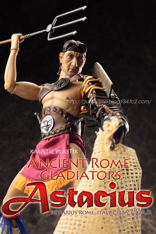 KAUSTIC PLASTIK】Ancient Rome Gladiators ASTACIUS | talkin' in the